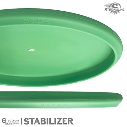 Streamline Discs Electron Stabilizer Disc Golf Putter (Choose Your Firmness/Colors May Vary) - size: 165-170g, style: Soft