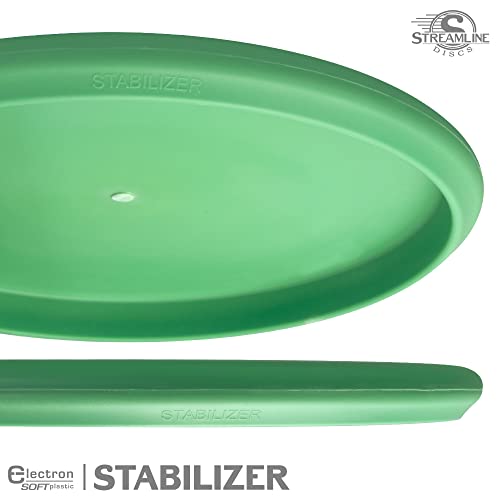 Streamline Discs Electron Stabilizer Disc Golf Putter (Choose Your Firmness/Colors May Vary) - size: 170-175g, style: Soft