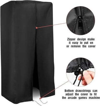 Arcade Machine Cover, Heavy Duty Protective Video Game Cover for X-Men 4 Player Arcade Machine,Electronic 4 Player WWE Supreme Series Cabinet Covers for Game Room，32" x 26" x 60" - size: 32" x 26" x 60"