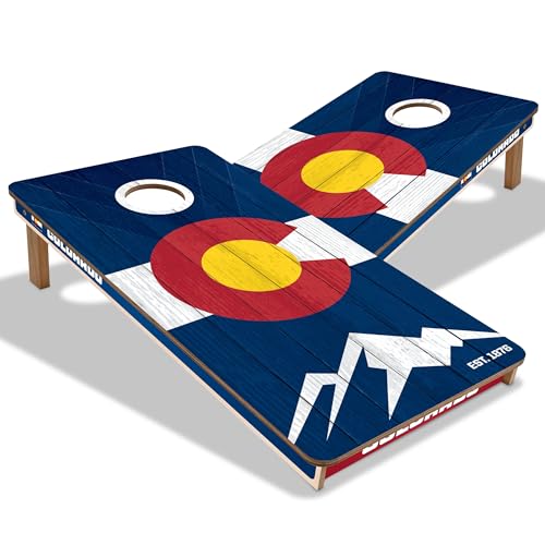 YouTheFan 2' x 4' Professional Wood Cornhole Game