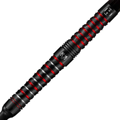 Harrows Wolfram Infinity 97% Tungsten Soft Tip Darts Set | 18g and 20g | Includes Supergrip Fusion Shafts and 100 Micron Prime Flights (18g)