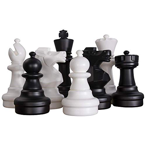 MegaChess 25 Inch Giant Plastic Chess Set - Accessories Available! (Pieces Only) - size: Pieces Only