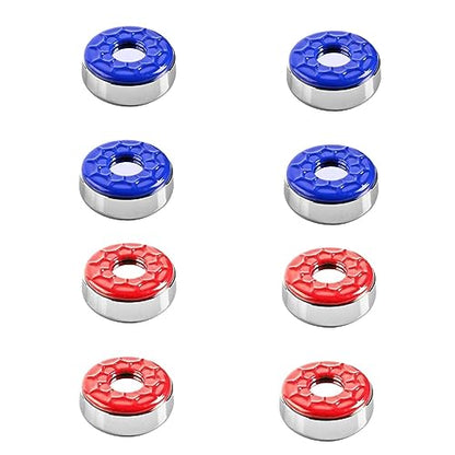 8 Pieces Shuffleboard Pucks Table Rollers Replacements Smooth Edge High Density Board Material Portable Design Suitable for Indoor Outdoor Party