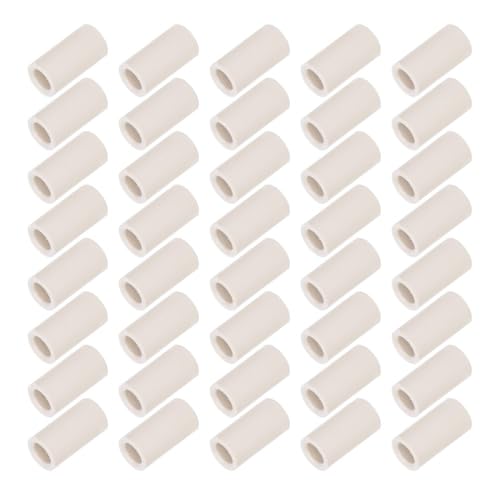 40 Pcs 13mm Pool Cue Ferrules – Fiber Billiard Cue Ferrules Slip on Snooker Pool Stick Tips Replacement Parts - size: 1"