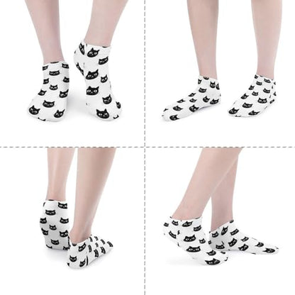 5 Pairs Women’s Low Cut Ankle Socks, Soft Athletic No Show for Running Yoga Daily Wear - color: Picture (5)