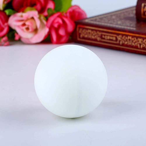 Table Tennis Balls Reusable Plastic Ping Pong Balls For Amateur Entertainment 40mm Diameter Orange, White 6Pcs And Clever treatment