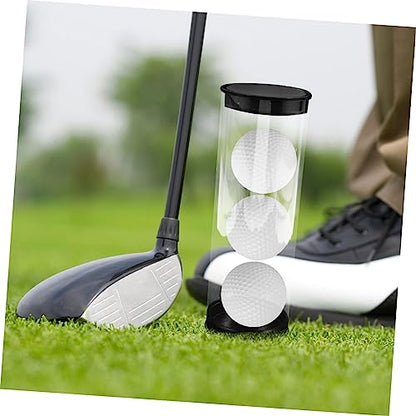 Toddmomy Golf Tube Clear Baseball Display Case Golfs Case Golfs Organizers Art Tube Golf Display Case Clear Tubes