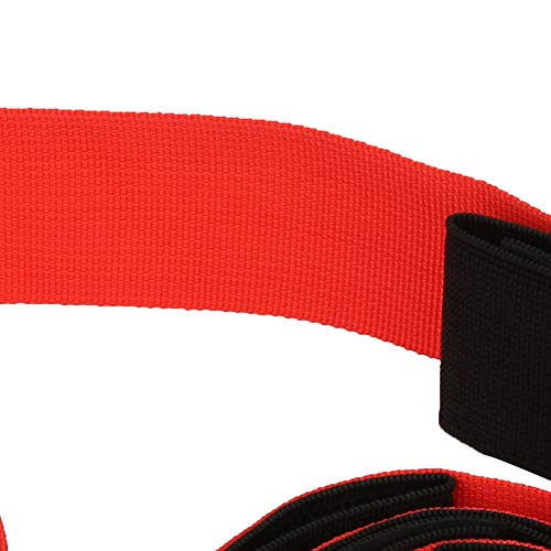 2 Pcs Fun Outdoor Sports Multiplayer Activities Giants Footstep Tram, Team Race Bands, Portable, Nylon Material, for Family Party Friends Party Company Expansion