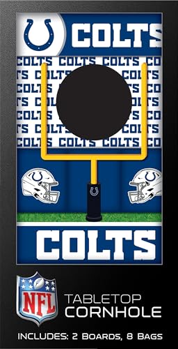 MasterPieces Officially Licensed NFL Tabletop Cornhole for Adults - style: Indianapolis Colts