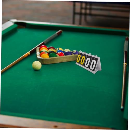 Hemoton Portable Sports Scoreboard Tabletop Flipper for Game Night Softball Tennis