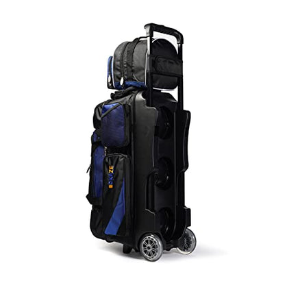 3 Ball Bowling Roller + 1 Ball Color Matching Add On Tote - color: Blue-Black