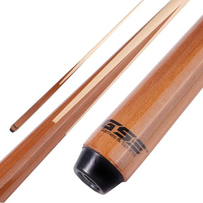 GSE Games & Sports Expert 36"/42"/48"/52"/58" 1-Piece Canadian Maple Billiard Pool Cue Sticks, Hardwood Billiard House Bar Pool Cue - size: 48-Inch, style: 1 Pack