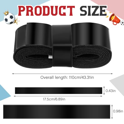 8 Pcs Foosball Wraps Foosball Table Parts Foosball Handle Grips Wraps Foosball Table Replacement Accessories with Velvety Comfort for Tournament Anti Slip and Absorbent Grip, Black
