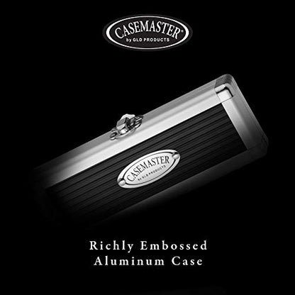 Casemaster Accolade Aluminum Dart Case Holds 3 Steel Tip and Soft Tip Darts, Slim Profile Fits into Your Pocket - size: One Size