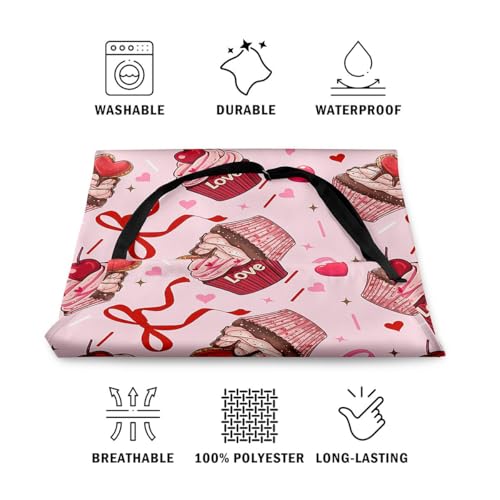 Castle Fairy Cute Rabbit Deer Kitchen Apron - color: Cake Pink Bow