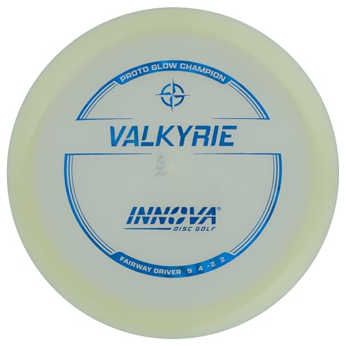 Innova Proto Glow Champion Valkyrie – Glow in The Dark Disc Golf Driver - size: 173-175g