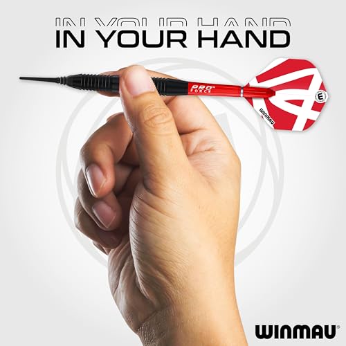 Winmau Darts - Sniper | Wildcats | Blackout - 90% Tungsten Soft Tip Darts - Includes Dart Flights and Shafts