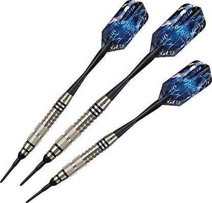 Viper Silver Thunder Soft Tip Darts - size: 18 Grams, style: 2 Knurled Bands