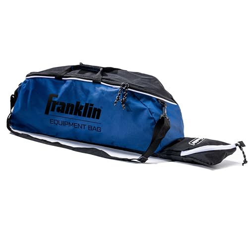 Franklin Sports Youth Baseball + Softball Bat Bag - Boys + Girls Tee Ball, Softball + Baseball Bag for Kids - color: Navy