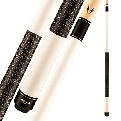 Viking Valhalla 100 Series with Irish Linen Wrap 2 Piece 58” Pool Cue Stick - color: White, size: 18oz