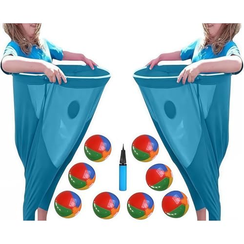 Granny Pants Yard Game,Granny Pants Outdoor Game, Giant Recreational Tossing Games, Team Relay Family Reunion Party Field Game Set,Perfect for BBQ, Tailgating, Camping & Corporate Events - color: 2pc-blue