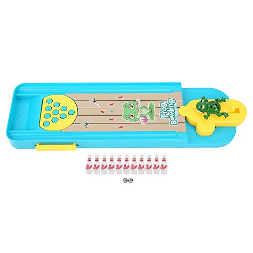 Entertainment Table Bowling Toys Mini Desktop Bowling Game Set Suitable for Children Adults Office Stress Relief Lightweight Portable Plastic Pictured As Picture
