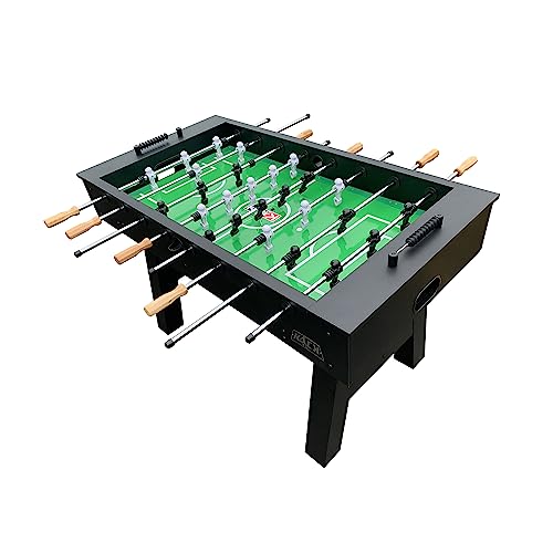 KICK Valkyrie 55" Foosball Table – Professional Full-Size Indoor Game Table - color: Black