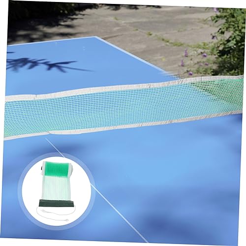 Happyyami Thickened Table Tennis Net for Boys and Girls Portable Indoor/Outdoor Tennis Net Adjustable Height for Backyard Games