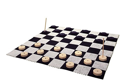 rolly toys Giant/Oversized Chess and Checkers Game Board