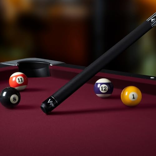 Viper by GLD Products Diamond 58" 2-Piece Pool Cue - color: Black Finish, size: 19 Ounce