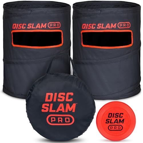 GoSports Collapsible Portable Disc Slam Game for Teens & Adults - 4-Player Team Game for Beach Party, Campsite, Family Cookout and Picnic - Classic or PRO - color: PRO