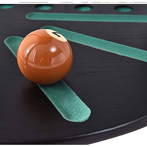 Billiard Stick Stand Freestanding Pool Cue Rack Unisex's Hardwood Corner Floor Billiard Rack Holds 8 Pool Cue Stick and Full Set of Pool Balls