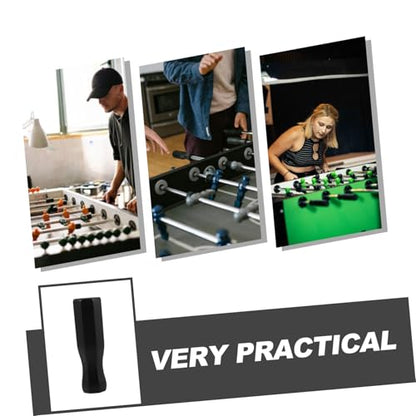 Sturdy Foosball Handle Grip Ergonomic Nonslip Replacement Part for Easy Installation and Enhanced - color: Black