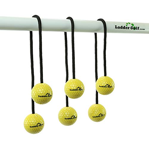 Ladder Golf Official Hard Bolas, 3PK - color: Yellow