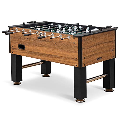 EastPoint Sports Official Competition Size Deluxe Foosball Table for Multiplayer Indoor Play - Includes 4 Foosballs