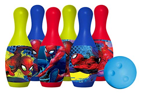 Hedstrom Kids Bowling Set, Spider-Man (52-40001BX) - style: Spider-Man