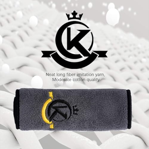 KONLLEN Billiards Billiard cue Towel - 100% Cotton Black 8-Ball Pool Cue Clean Towel Maintenance Accessories Cleaning Set Shaft Wax + Cleaning Powder + - color: Yellow
