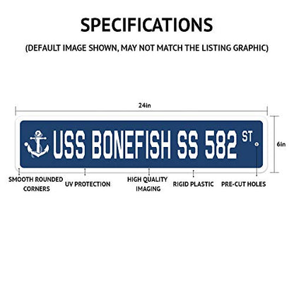 DISC Golf Street Sign Targets Baskets Bags Team Coach | Indoor/Outdoor | 24" Wide