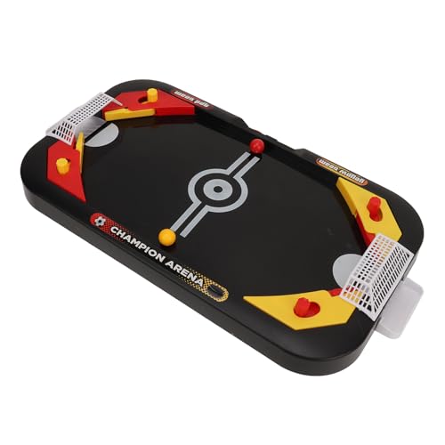 Hockey Table Game, 2 in 1 Mini Air Hockey Table with Portable Sports Tabletop Game for Kids Teens and Adults