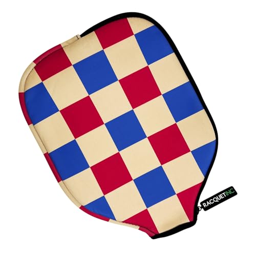 Racquet Inc Tennis Gifts Pickleball Paddle Cover Sleeve – Universal Fit for Standard Paddles, Neoprene Protective Case with Zipper, Pickleball Paddle Cover, Gift for Pickleball Players - color: Pickle Pop