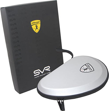 Killerspin SVR Hard Racket Case, Silver/Black