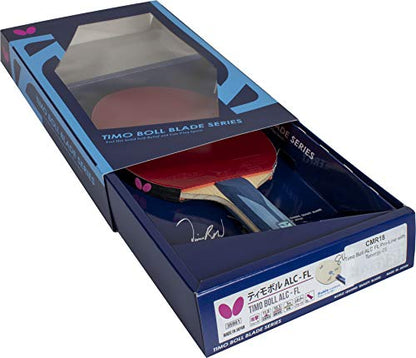 Butterfly Timo Boll ALC Blade & Tenergy 05 Rubber Shakehand Table Tennis Racket - Pro-Line Series - Comprised of Our Most Popular Blade and Rubbers - Recommended for Aspiring Professional Players