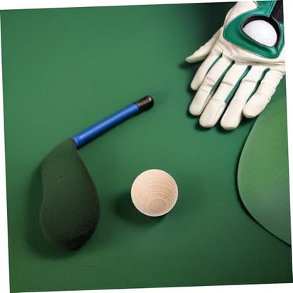 TOYANDONA Unfinished Natural Wood Sphere for Crafts Croquet Accessories Outdoor Fun Lightweight Portable for All Ages