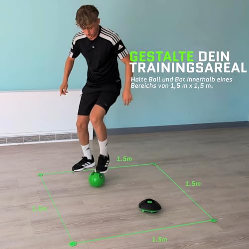 Soccer Bot - Ultimate Indoor Soccer Game with Score Tracker, Speed Modes & Training Features for Kids Ages 6+