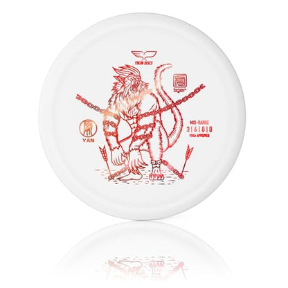 Yikun Disc Golf Midrange | PDGA Approved | Stable Discs | 165-170g | Versatile Midrange Perfect for Outdoor Games & Competition