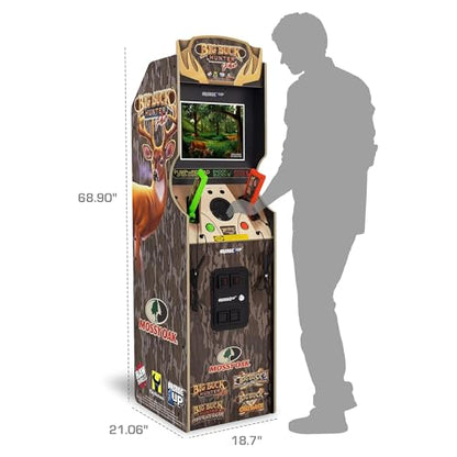 ARCADE1UP Big Buck Hunter Mossy Oak Deluxe Arcade Machine