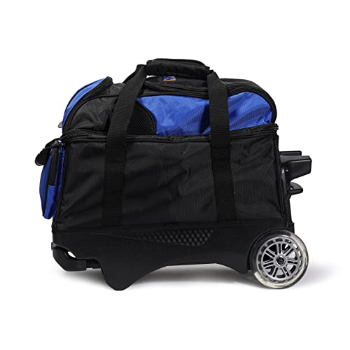 2 Ball Bowling Roller + 1 Ball Color Matching Add On Tote - color: Blue-Black