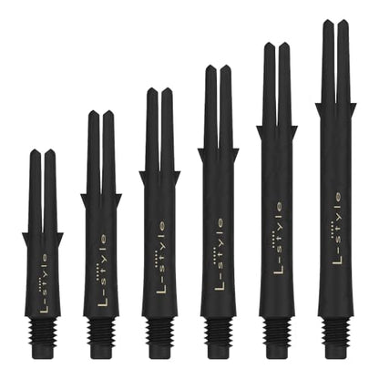 L-style L-Shaft Carbon Dart Shafts - Locked - Set of 3 - size: Short (190)