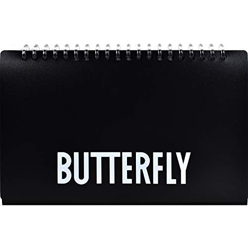Butterfly Mini Scoreboard III – Extremely Lightweight Mini Scoreboard – Weight: 200g – Size: W22.5 x H13.8cm – Game Scoring Cards 0-5 and Scoring Cards 0-21, Black, White, and Magenta