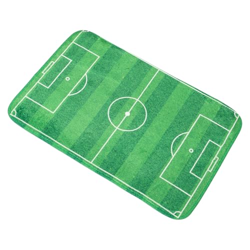 BESPORTBLE Kids Tabletop Football Game Mat Simulated Mini Soccer Field Play Mat for Boys and Girls Indoor Fingertip Foosball Toy for Party Fun